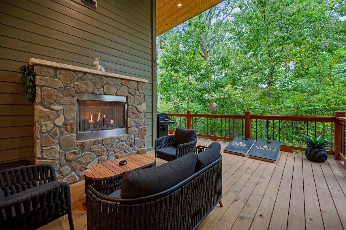 Patio Fireplace