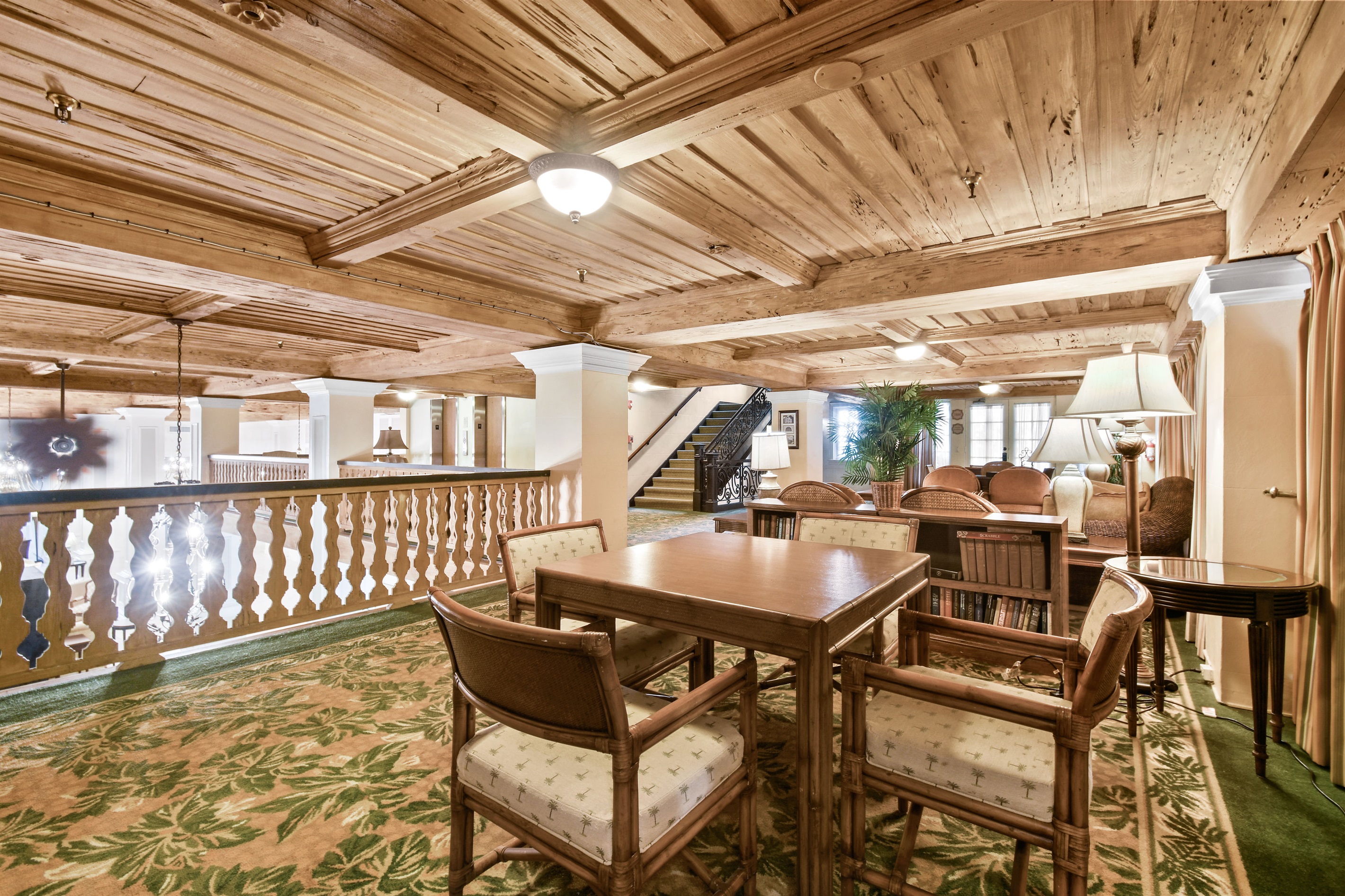 Upstairs Library