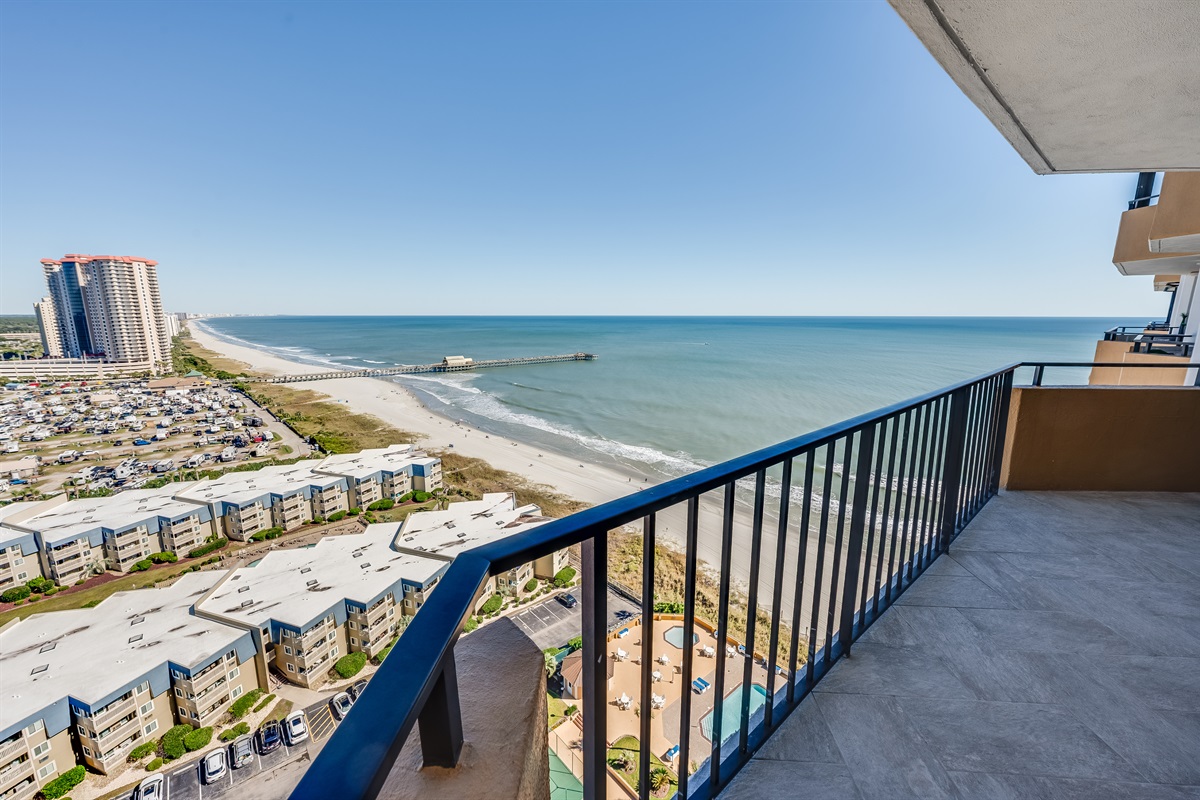 Breathtaking Views from Balcony!