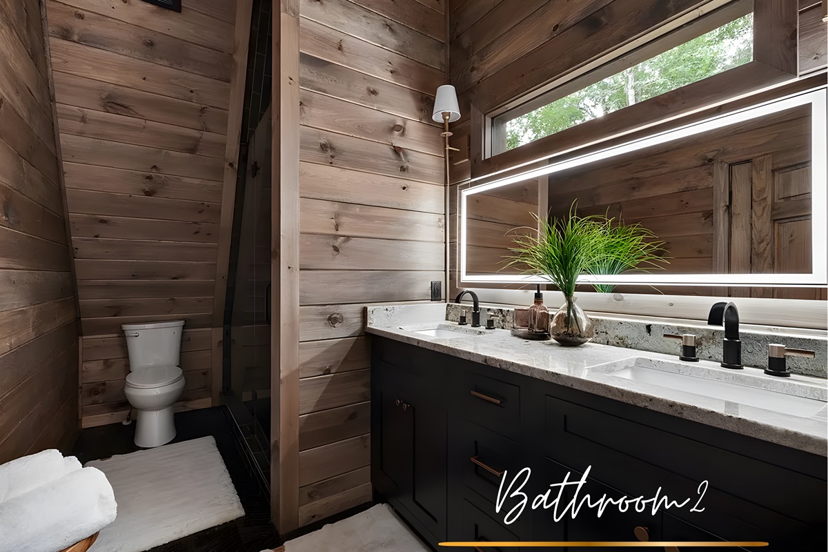 A spa worth waking up early for. Two sinks, one calm morning ritual.