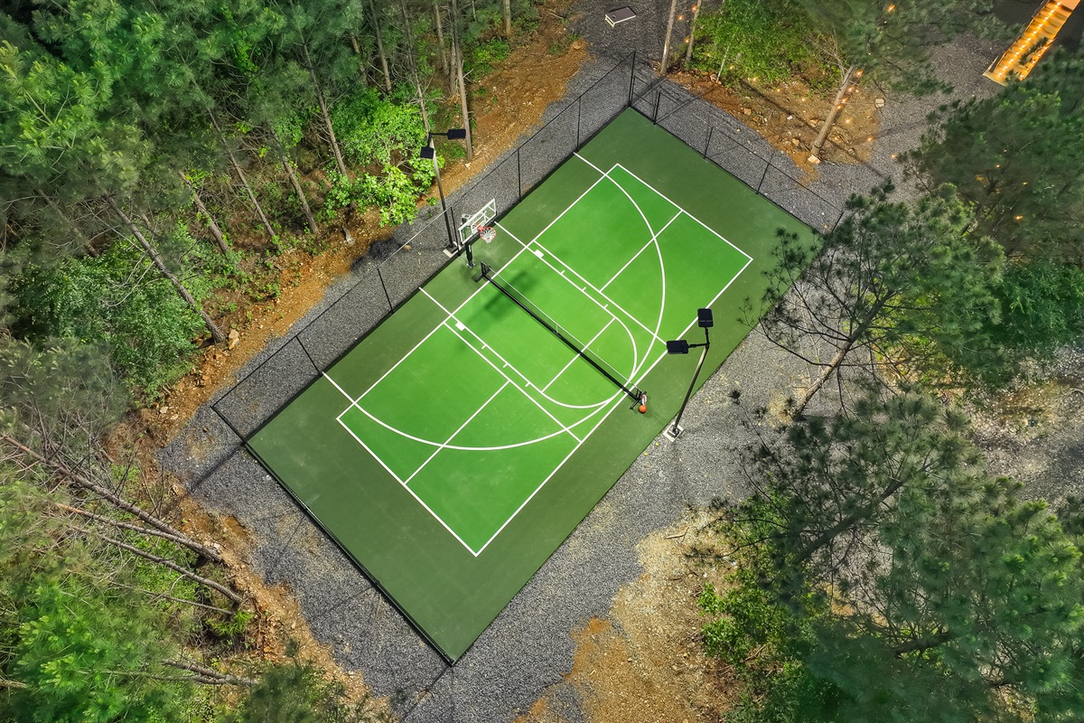 Pickleball/Basketball Court  