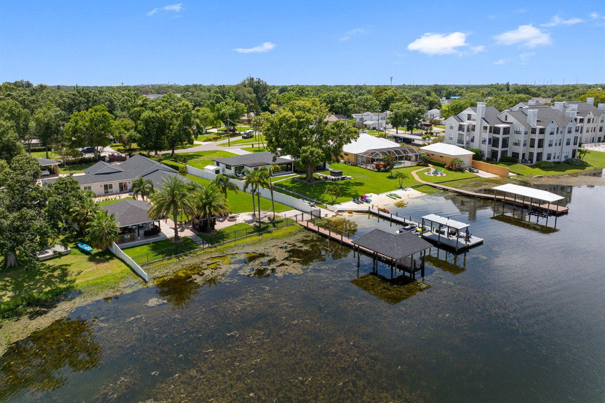 Aerial View of the Neighborhood
