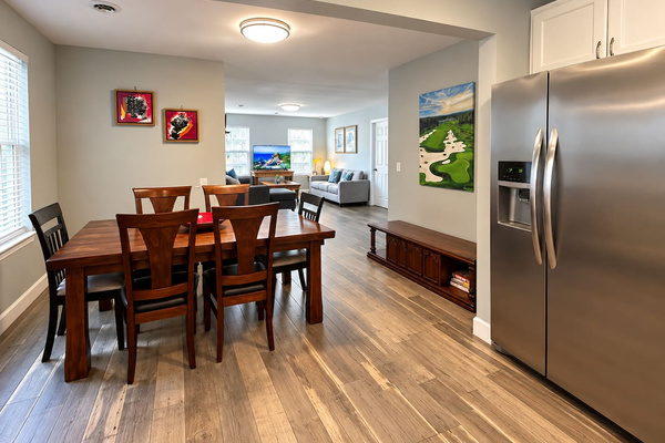 Dining Room: Gather around the stylish table for meals and memories in this bright, airy space!