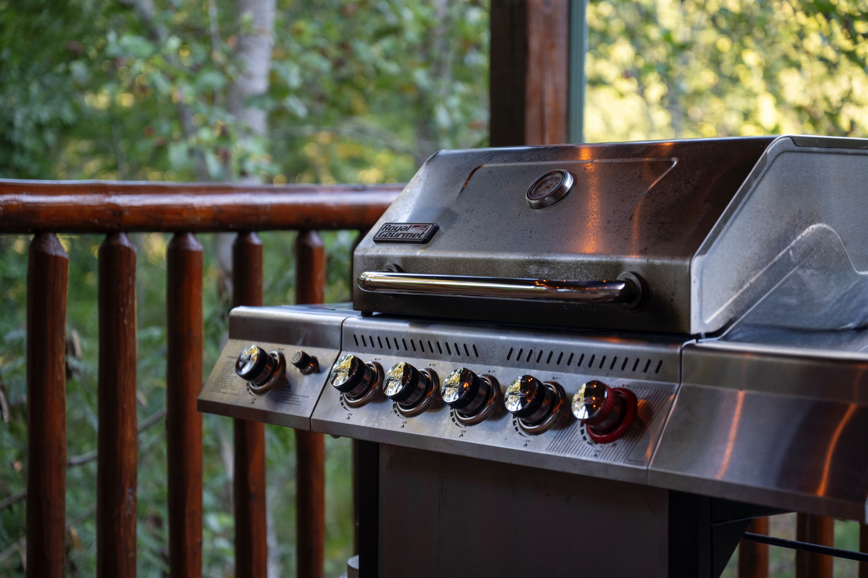 Propane BBQ grill for cookin' out the best homemade meals year round