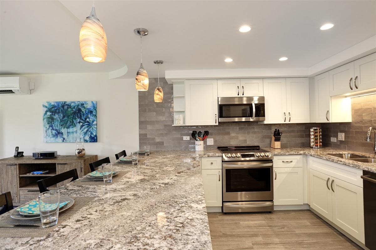 Another view of the kitchen