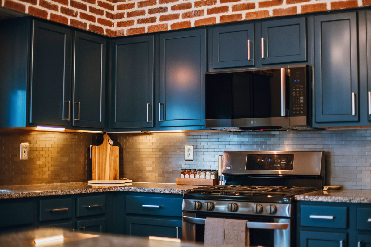 Modern appliances, generous workspace, and plenty of room for cooking together.
