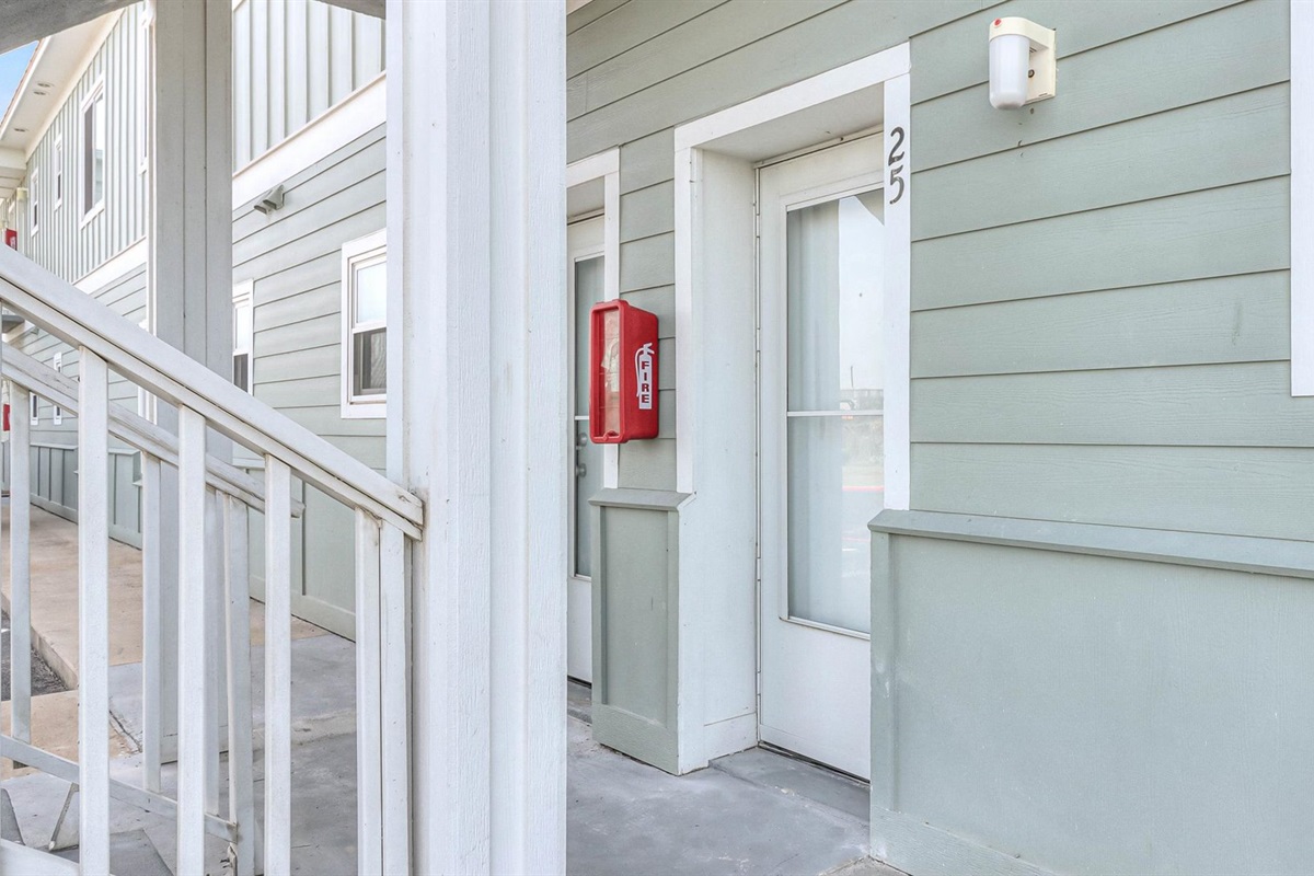 Entrance to Unit #25
