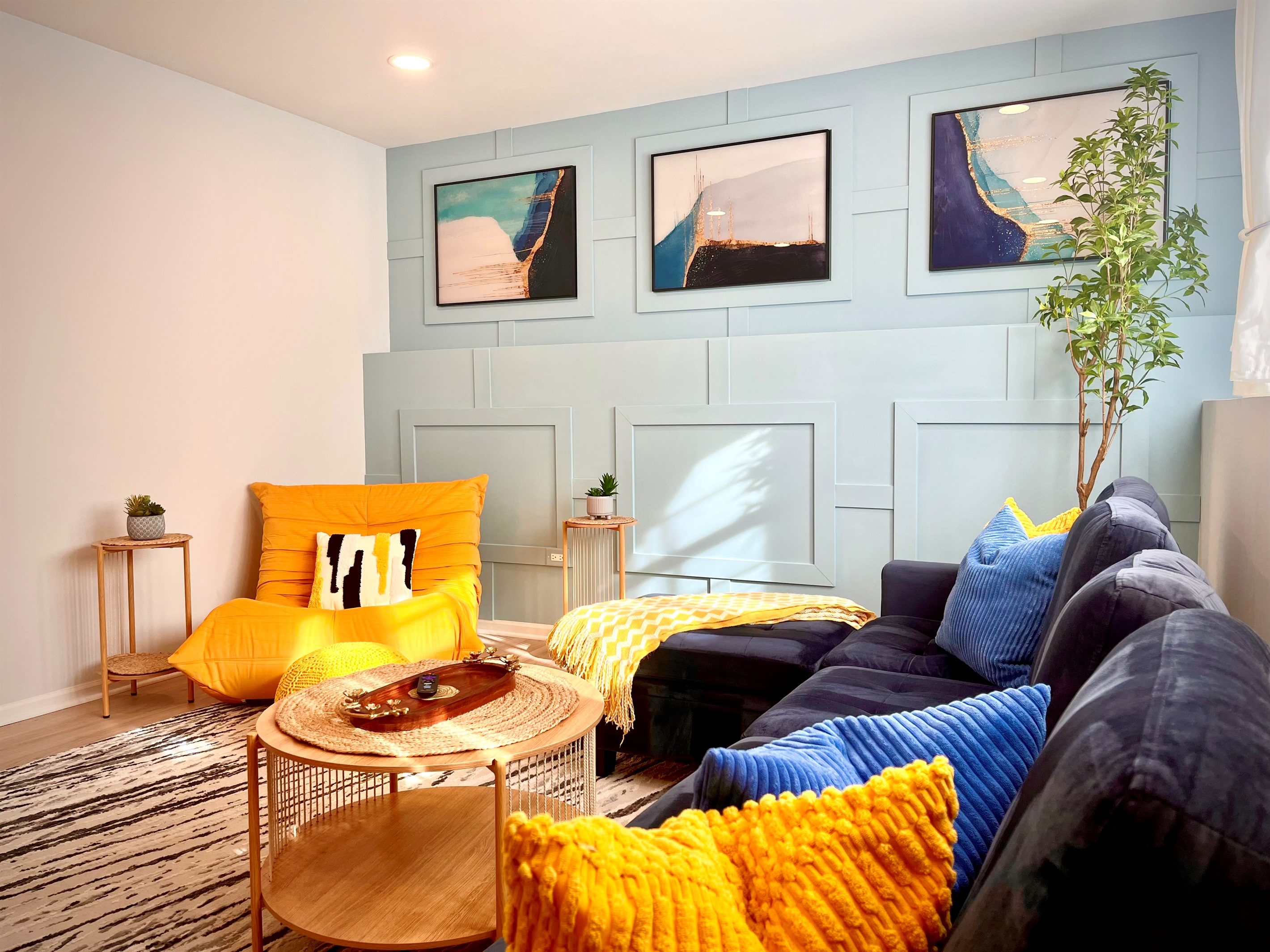 Beautiful family room