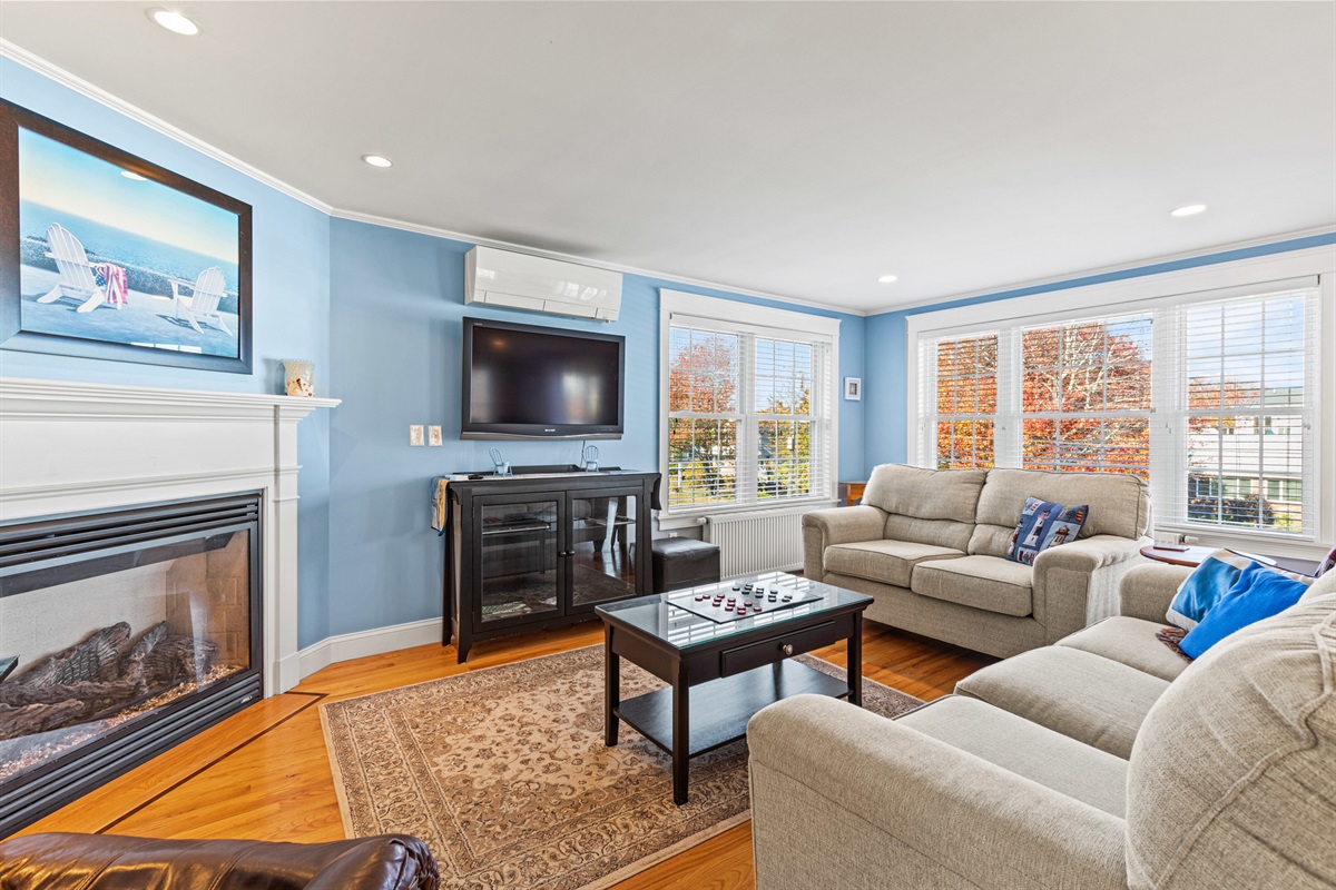 Cozy living room for watching TV