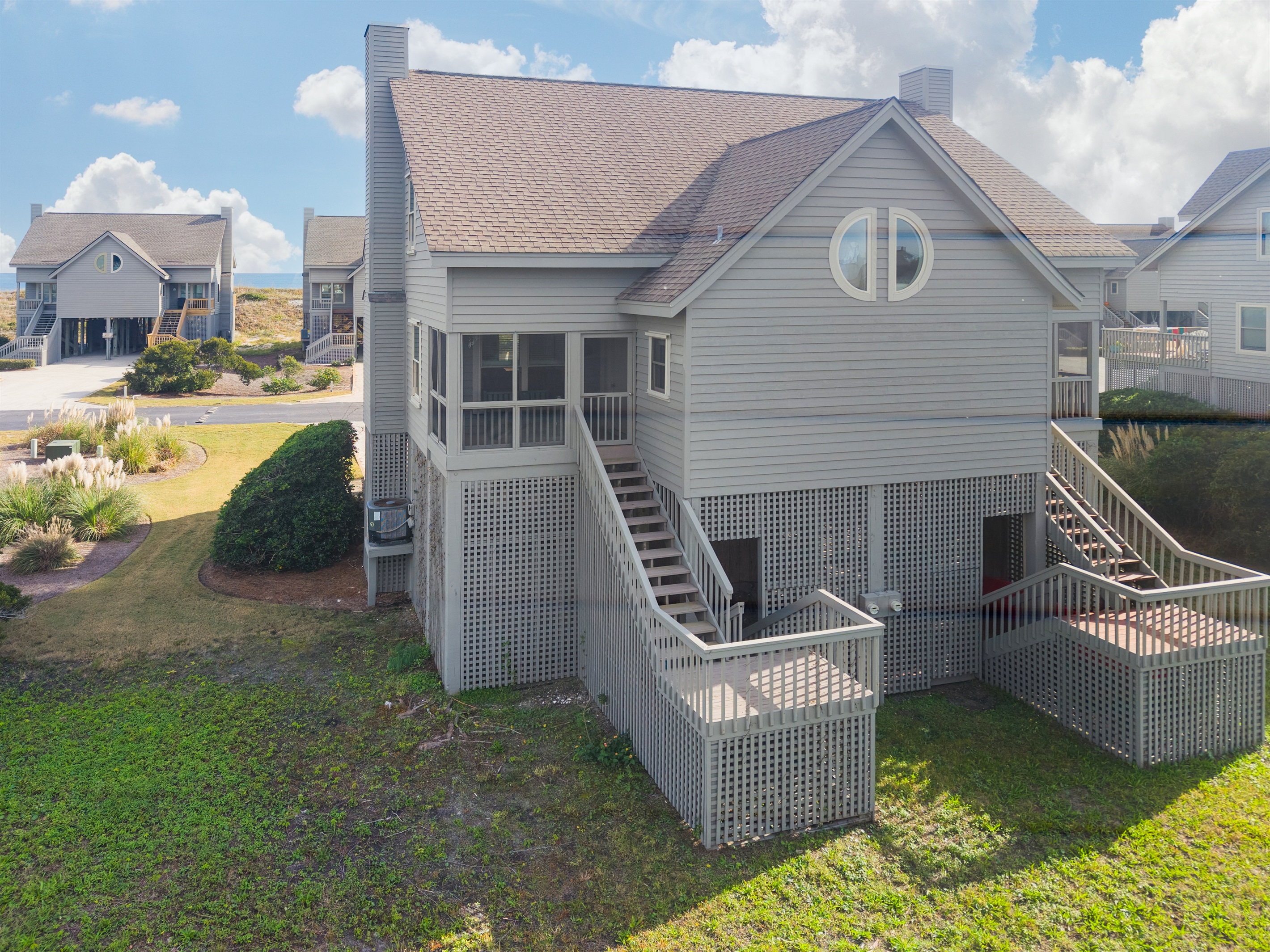 Pet-friendly yard area offering room to roam and unwind.