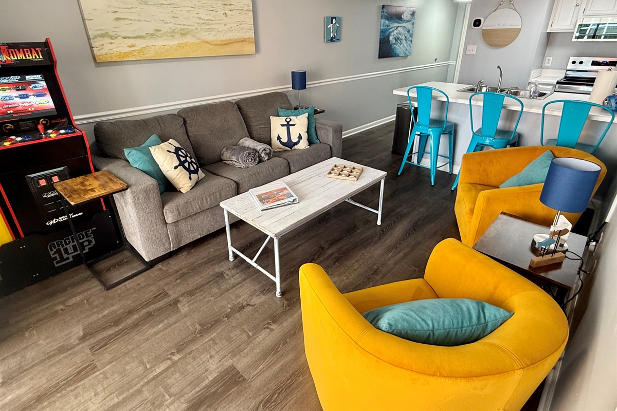 Living Room and Kitchen