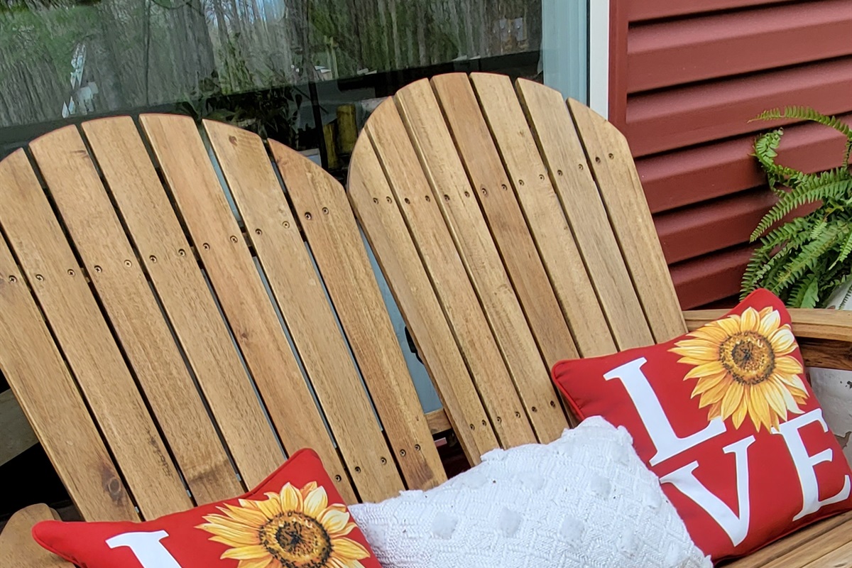 Front Porch Adirondack Rocking Chair