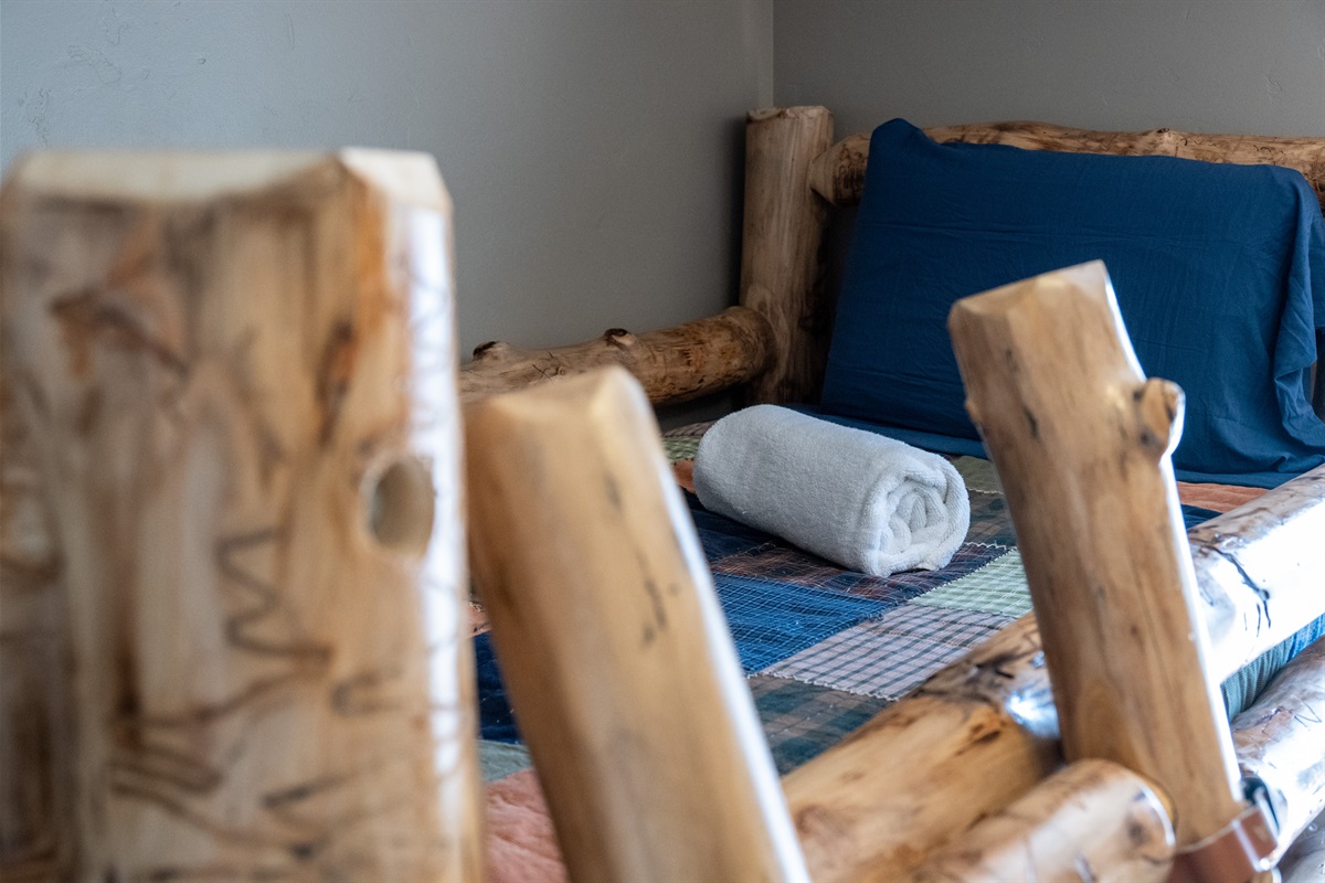 We supply all the linens and bath essentials.