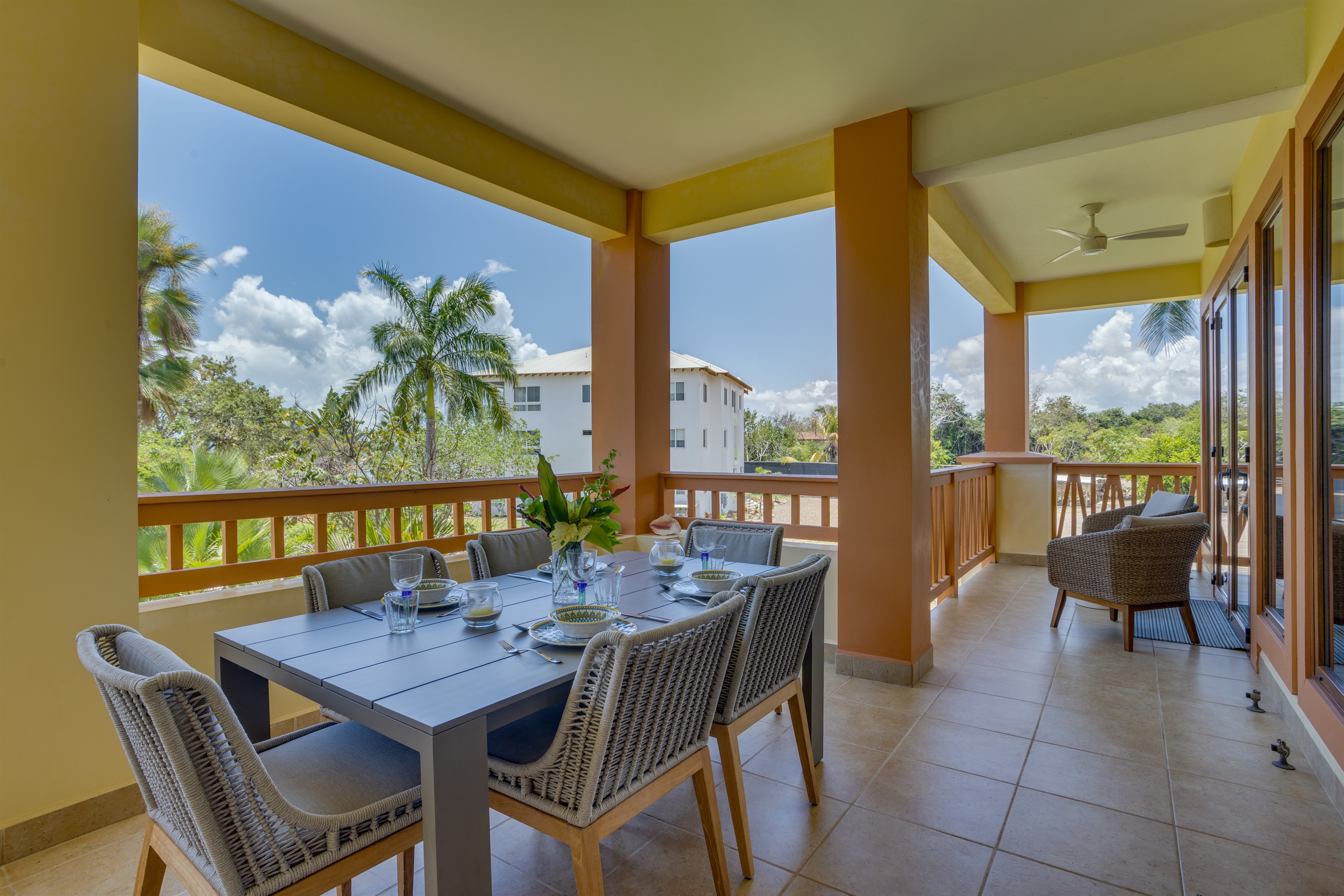 Patio, Dining and Seating Area