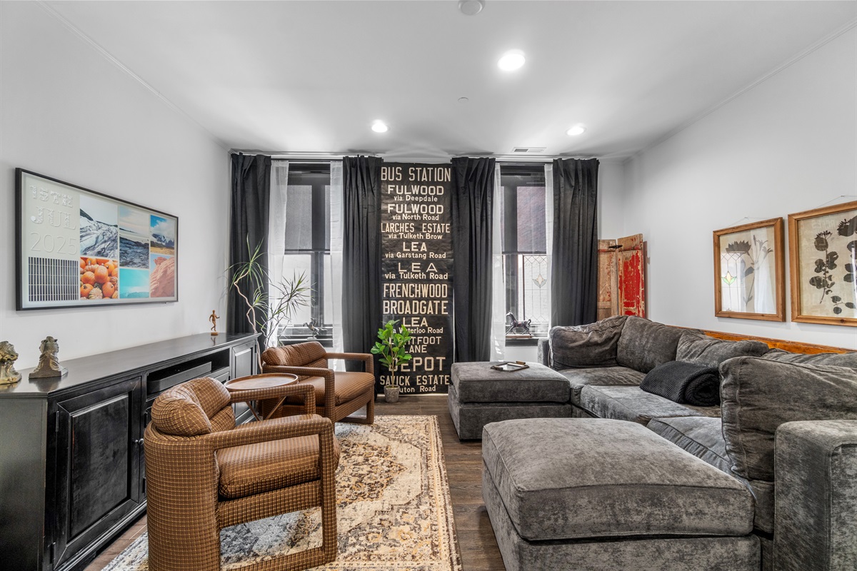 Comfortable and inviting living room