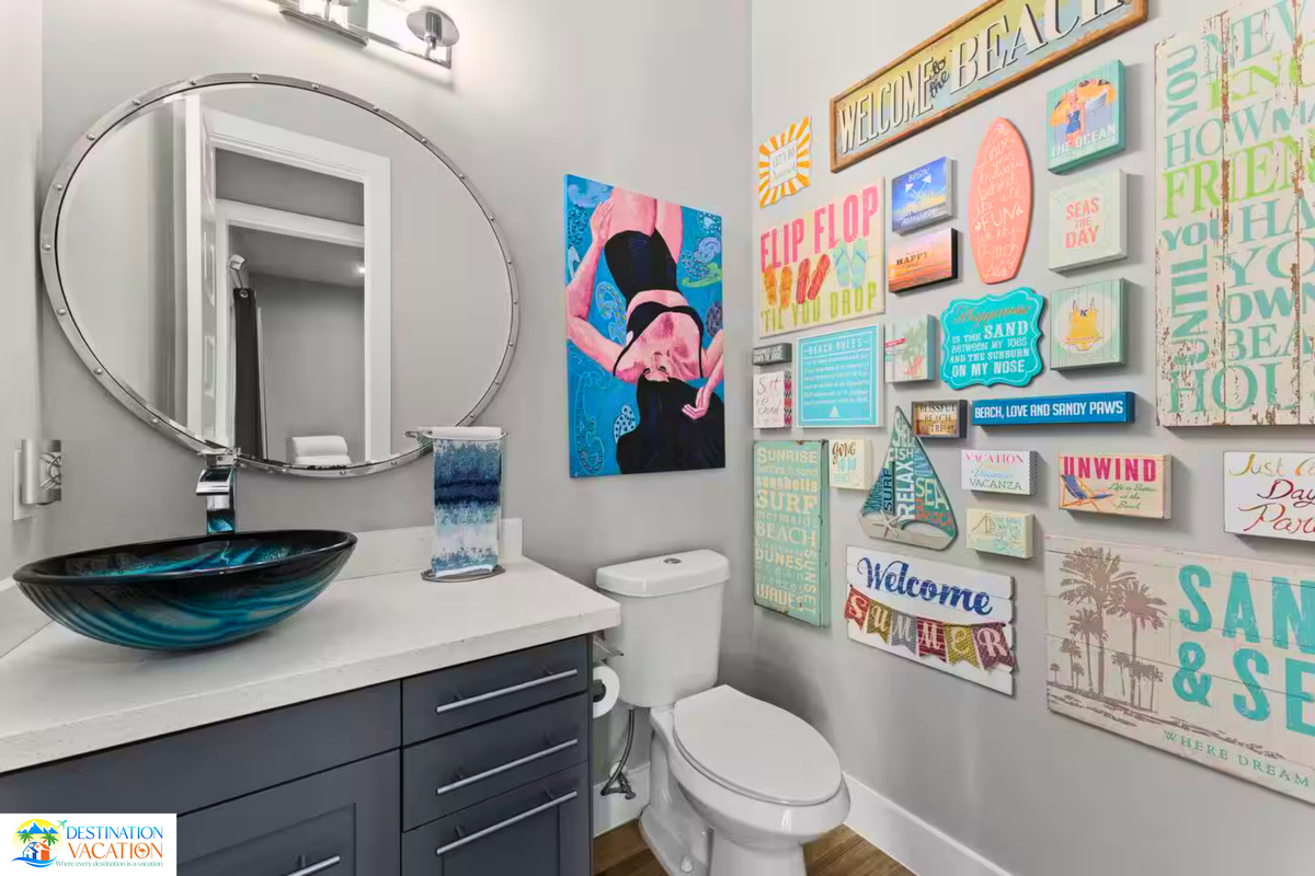 Playful details bring personality to this vibrant space.