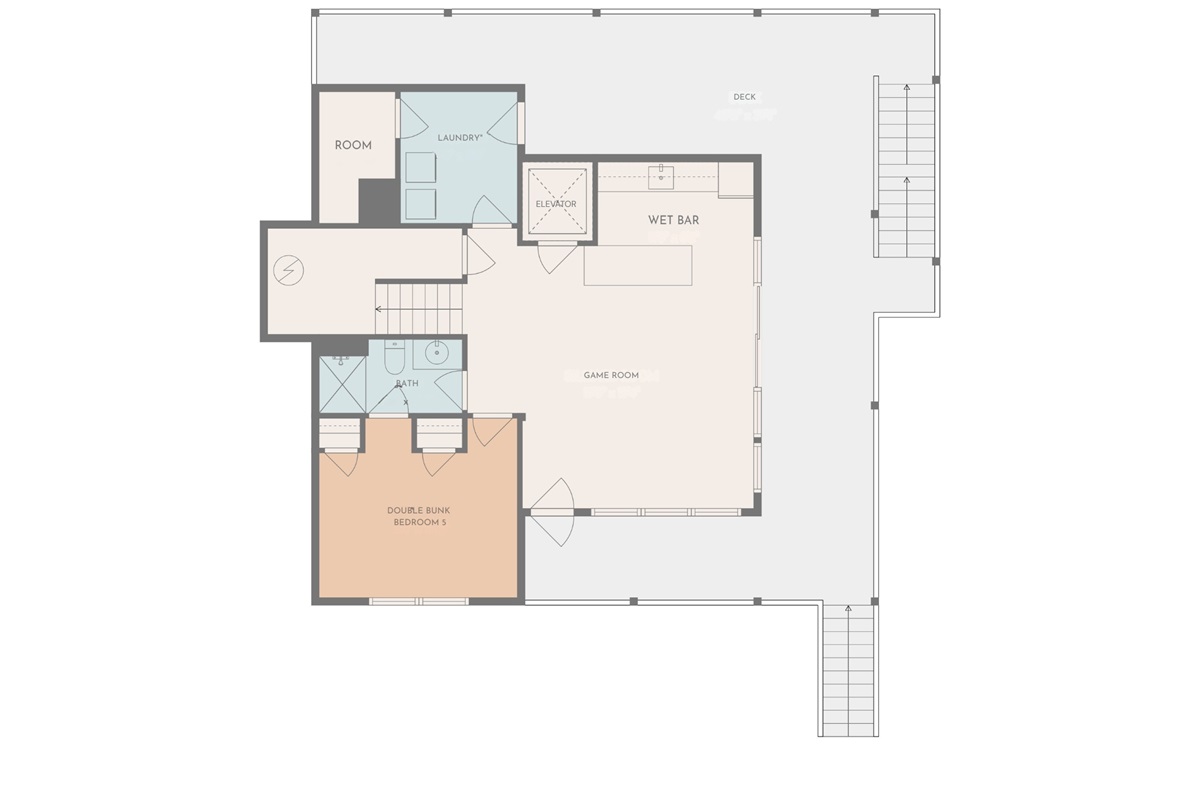 Lower Level Floor Plan