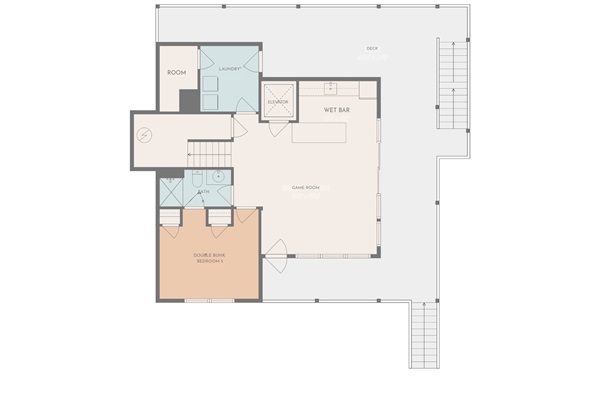 Lower Level Floor Plan