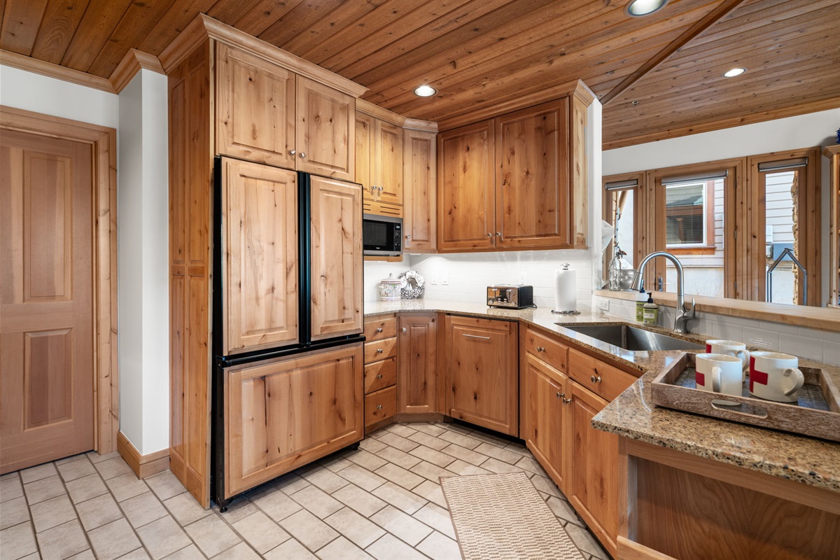 Large Kitchen with all the amenities