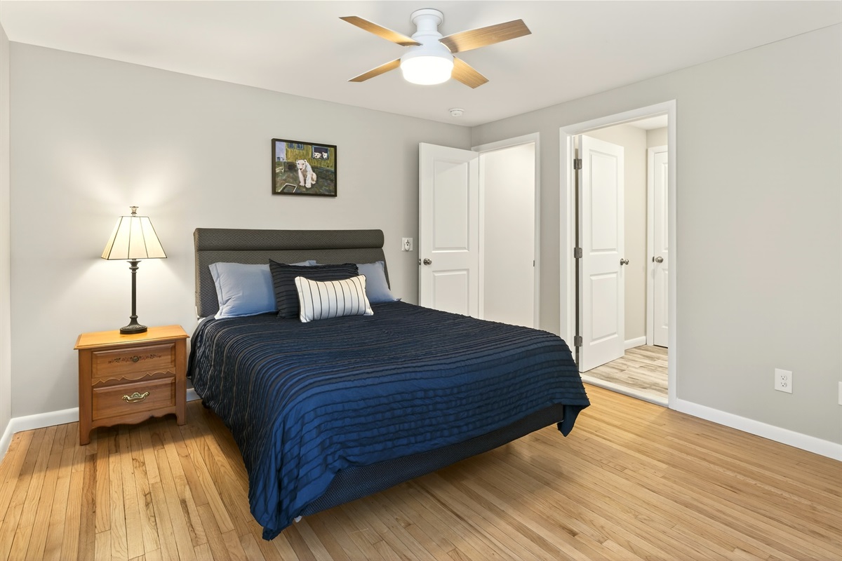 Main floor Queen with ensuite bathroom
