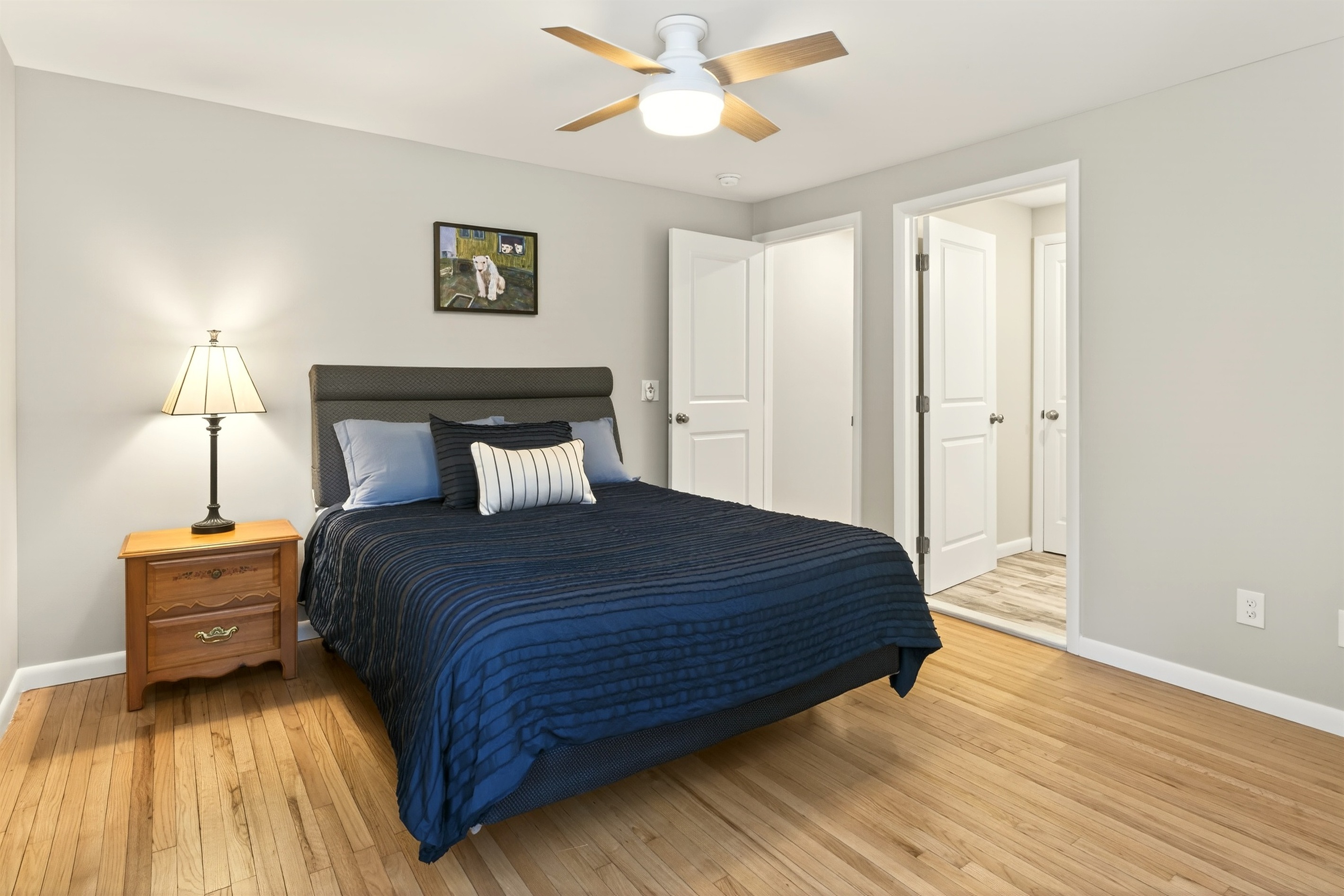 Main floor Queen with ensuite bathroom