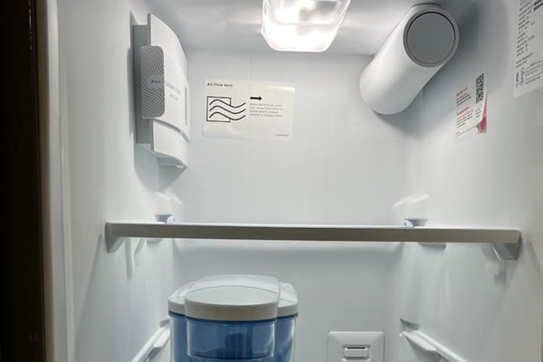 Pur pitcher provided for filtered water