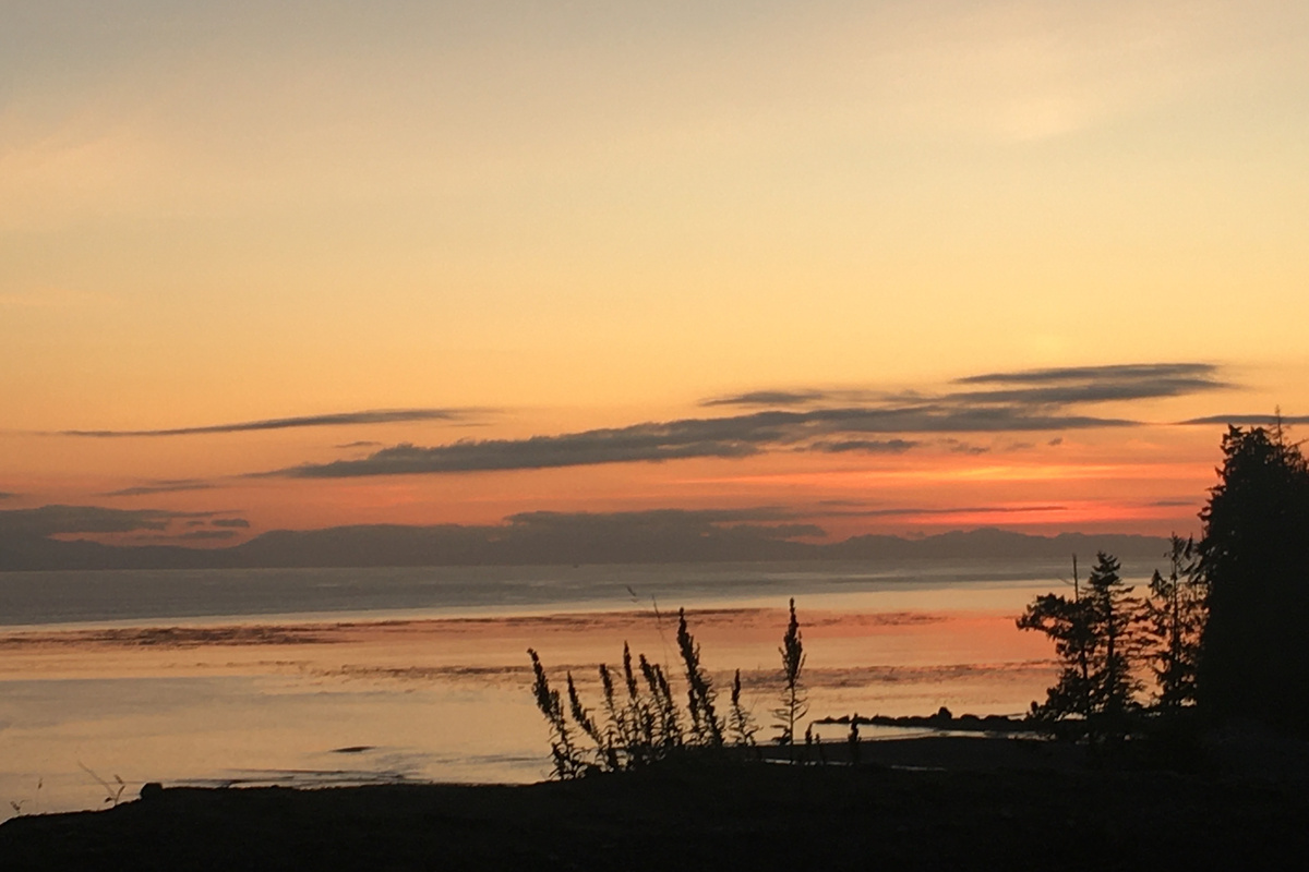 Sunset overlooking Muir Creek Beach 2