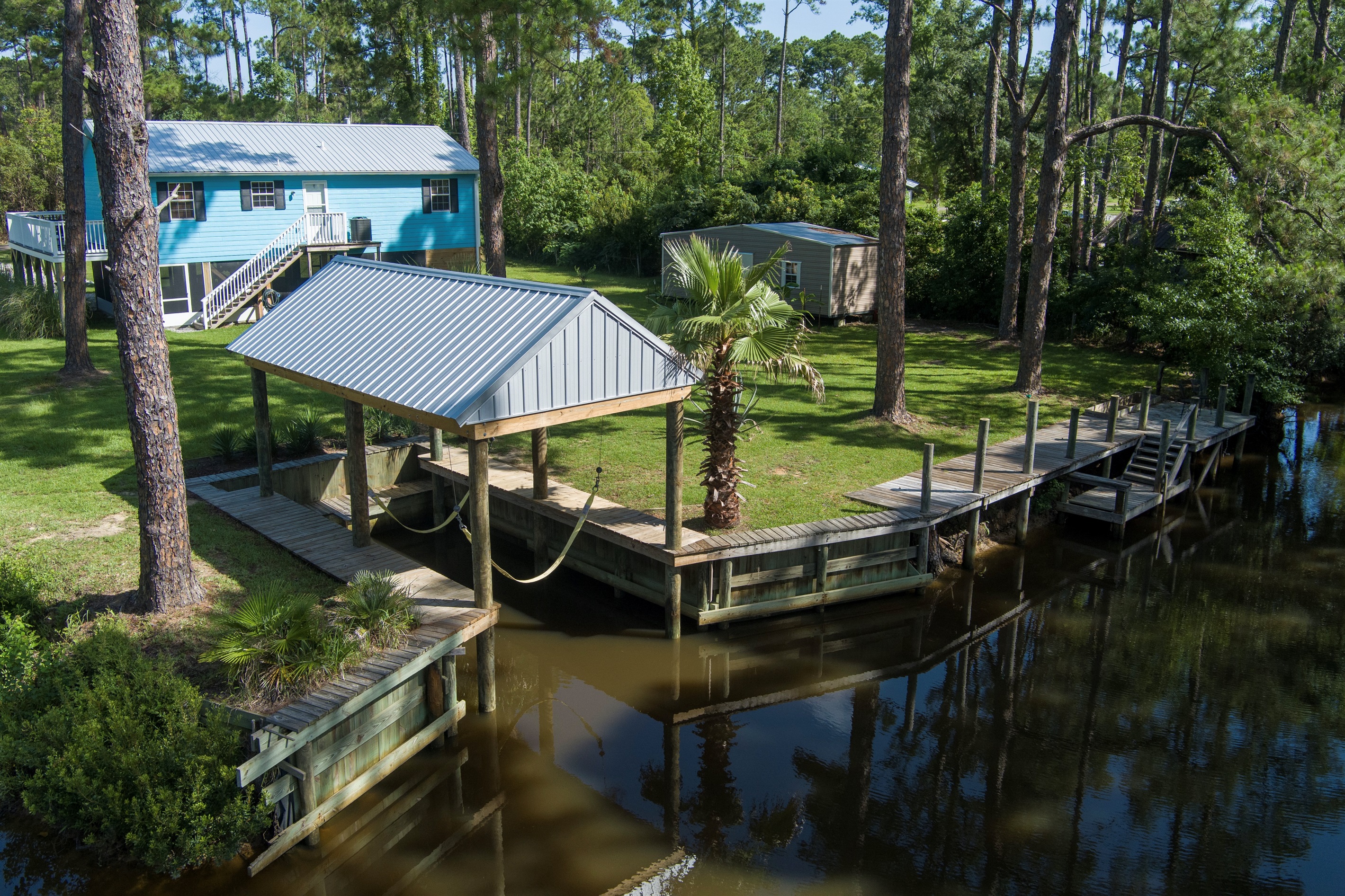 Boat Slip on the canal