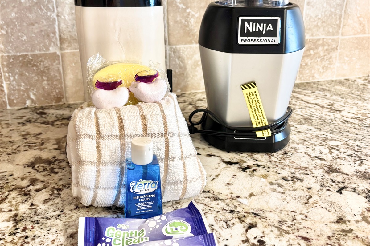 Starter amenities included!