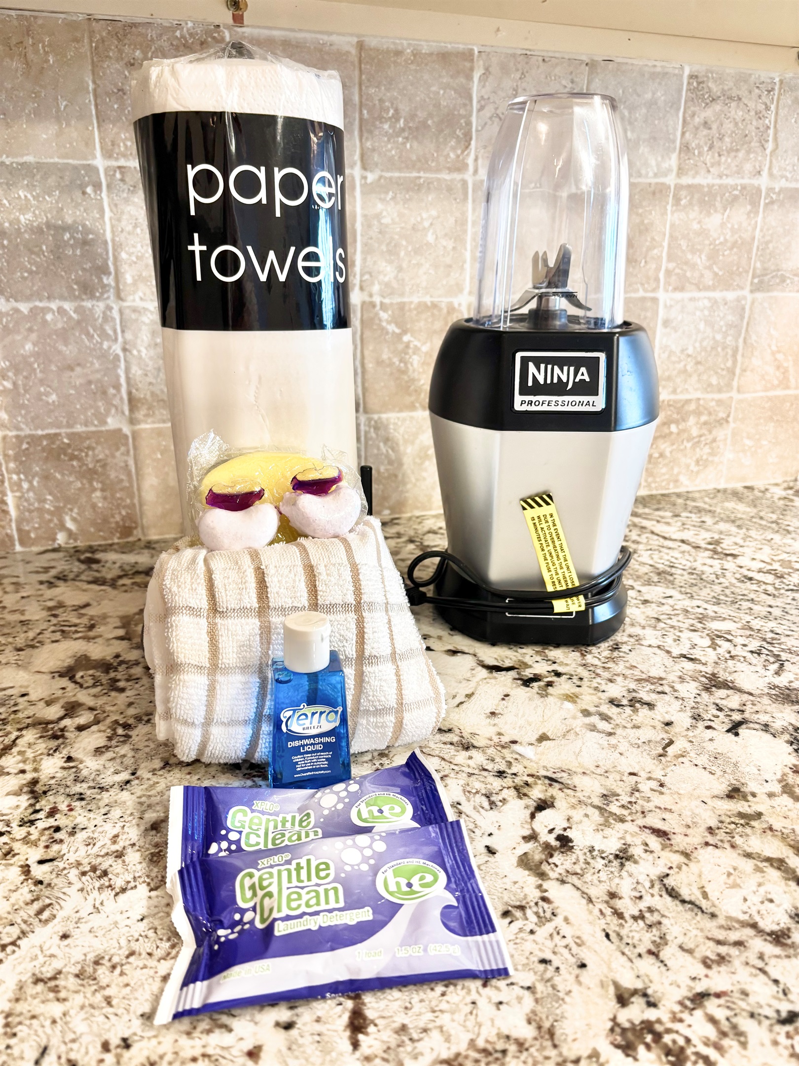 Starter amenities included!