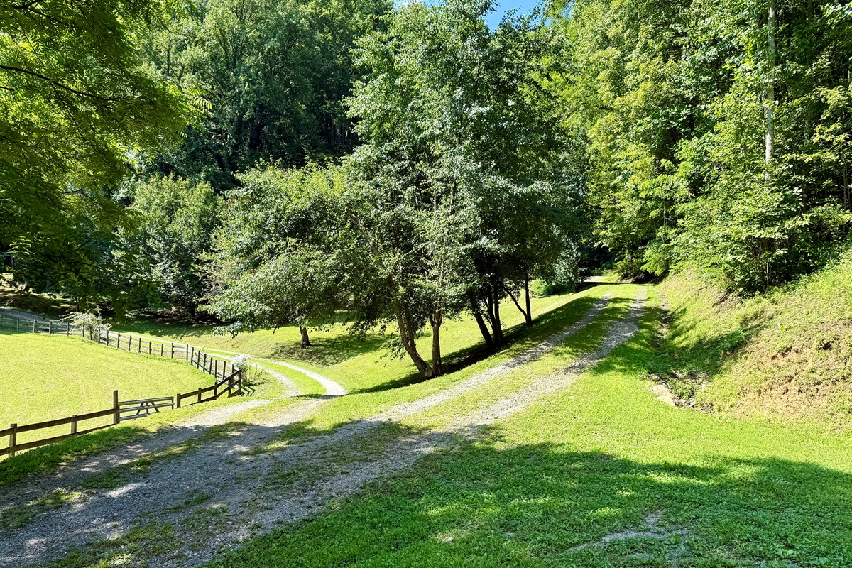 Almost there — veer right for Site 1