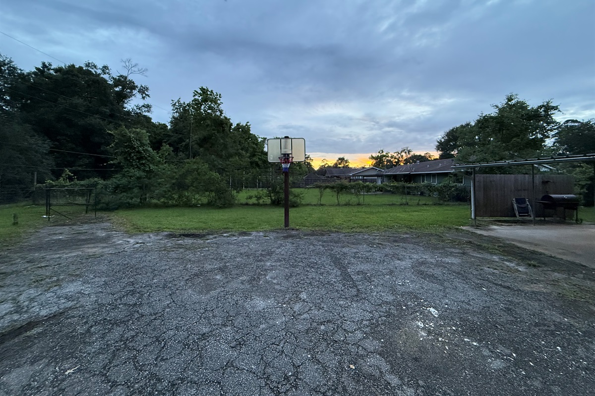 back yard