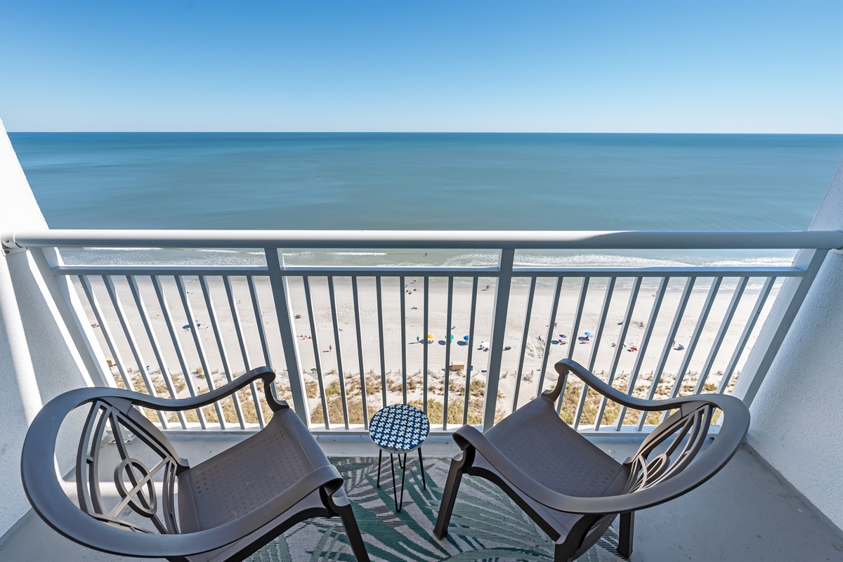 Breathtaking Views from Balcony!