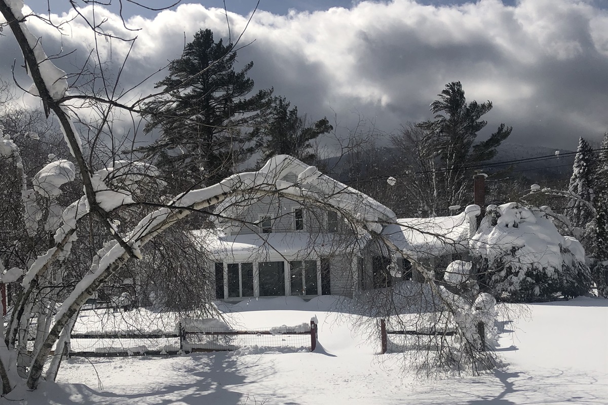 A picturesque winter scene