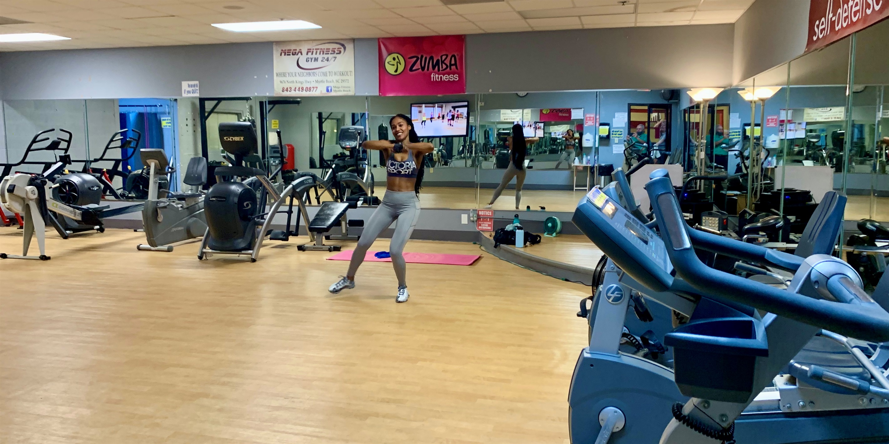 Mega Fitness - free admission