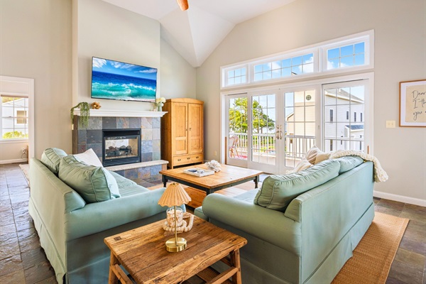 Our cozy living room is the perfect place to unwind and make lasting memories!