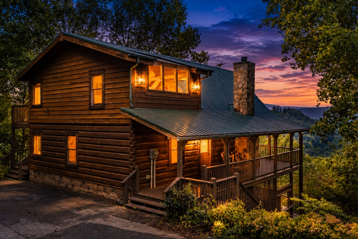 Skycrest Retreat with mountain views and sunsets