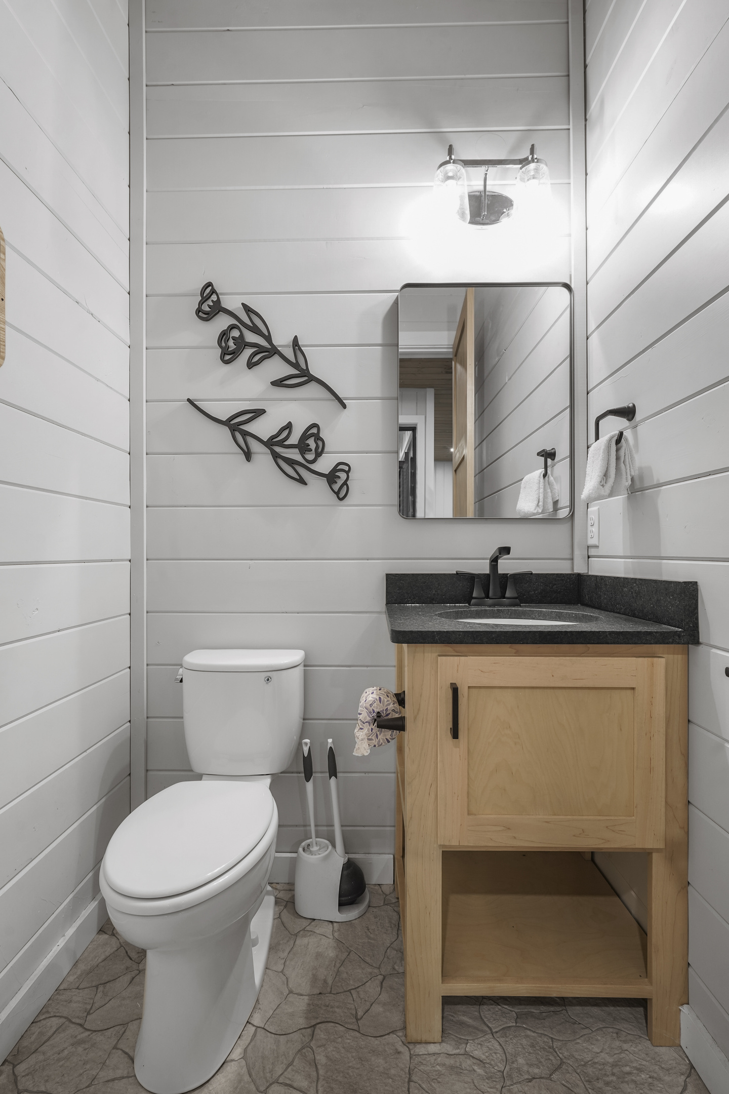 Bathroom 3 - toilet and vanity