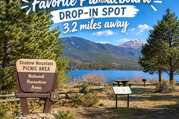 Great spot for a picnic, paddle boarding or fishing