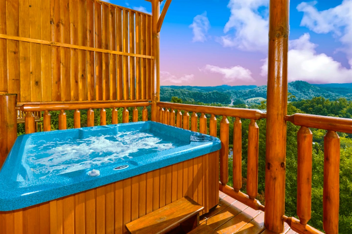 Massive Views from the porch
