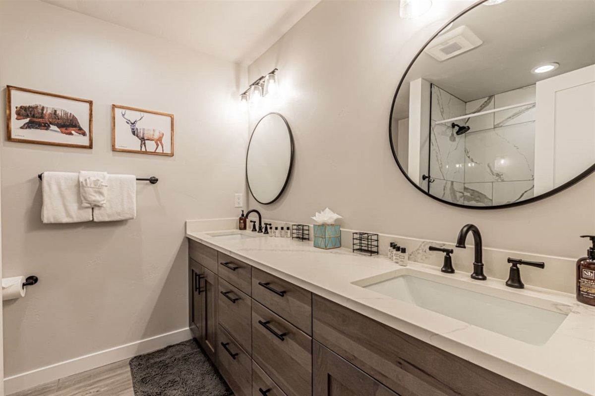 Lower Level - Shared Bathroom #3