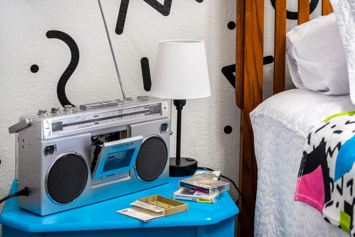 Listen to some casettes and be brought back in time!