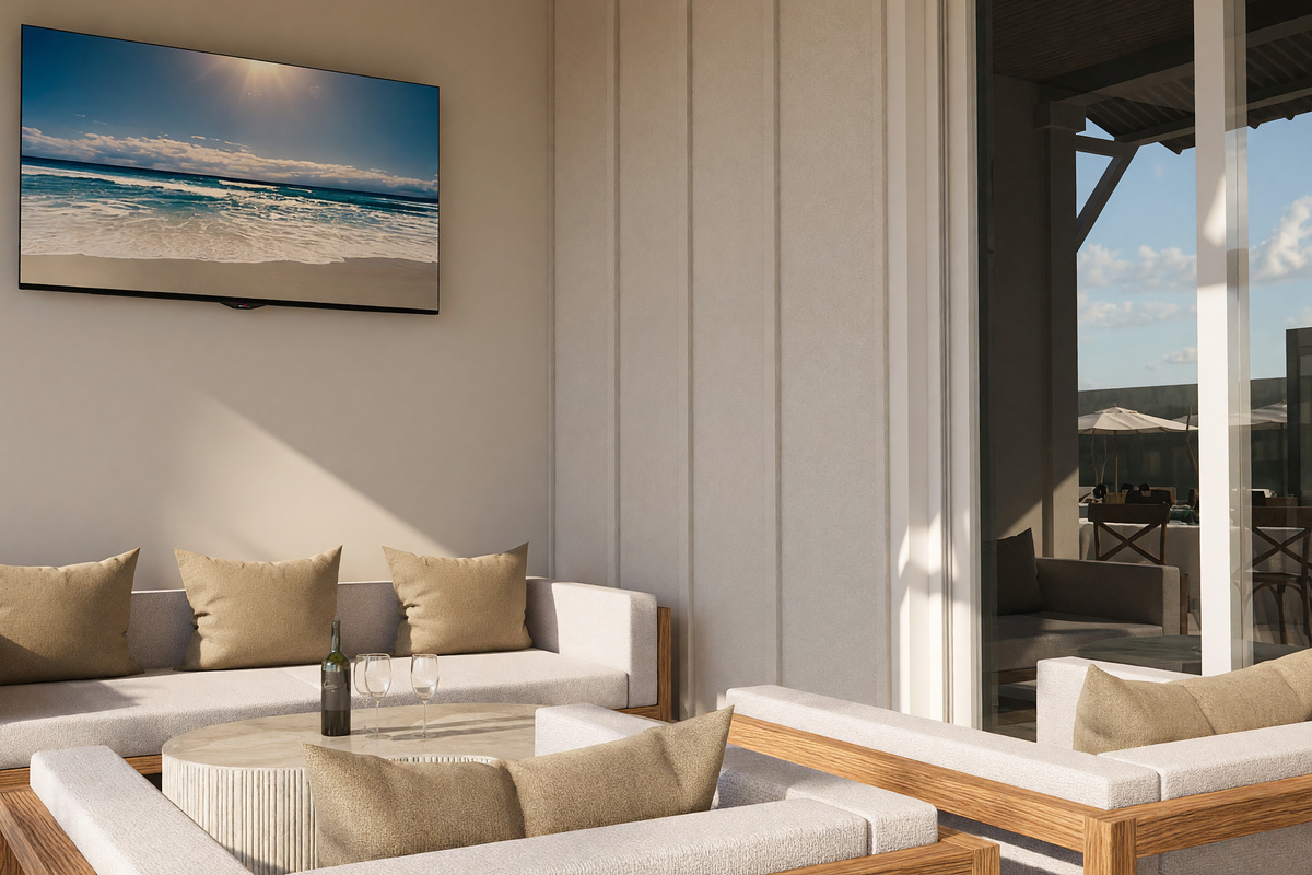 Outdoor Lounge Area | Rendering