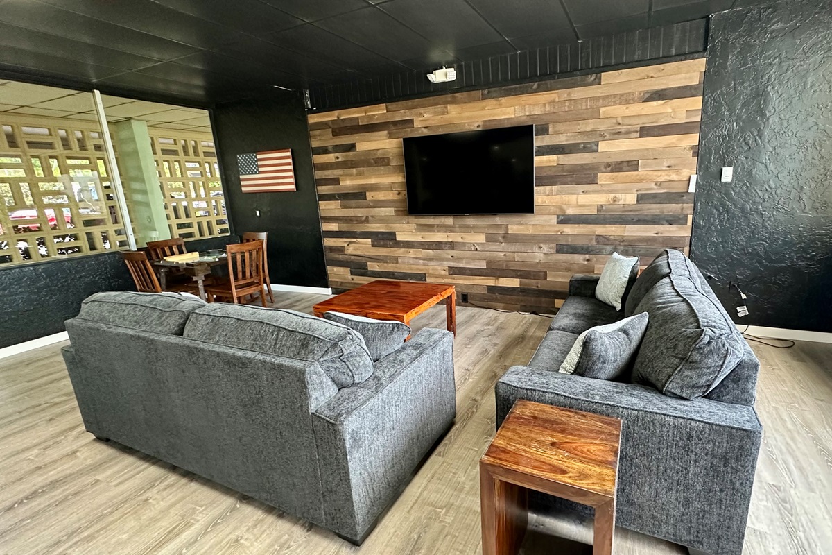 Community entertainment room