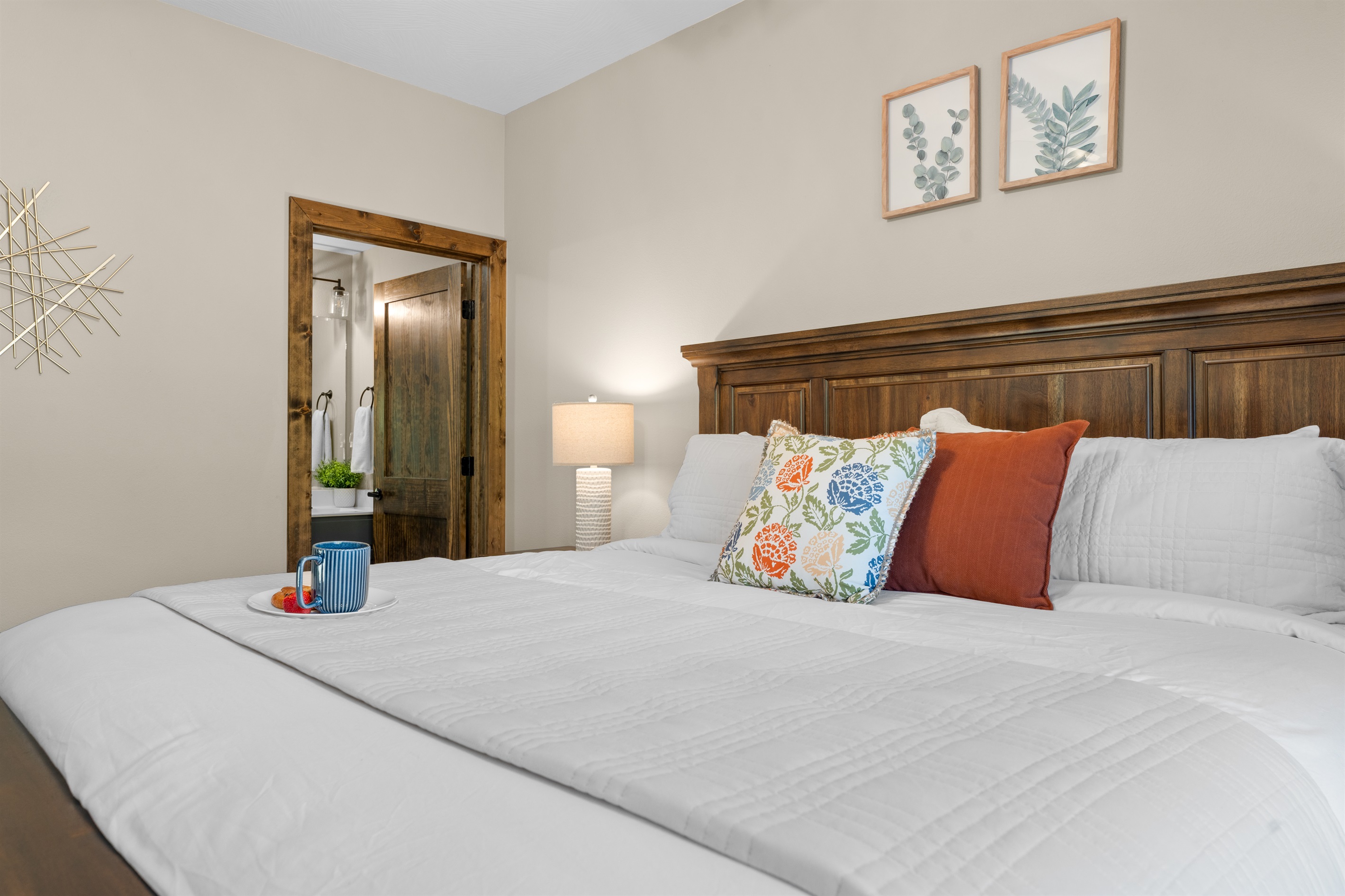 Luxury linens and welcome treats on every bed—guest comfort is our priority.
