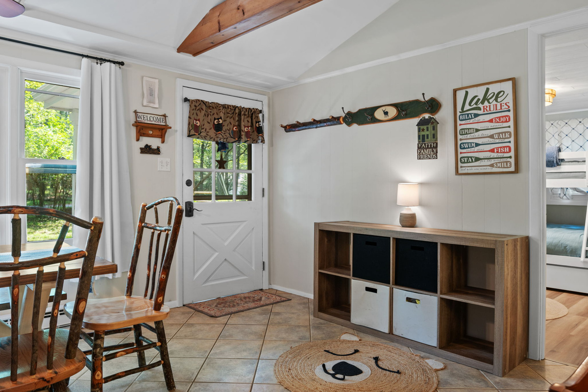Inside home