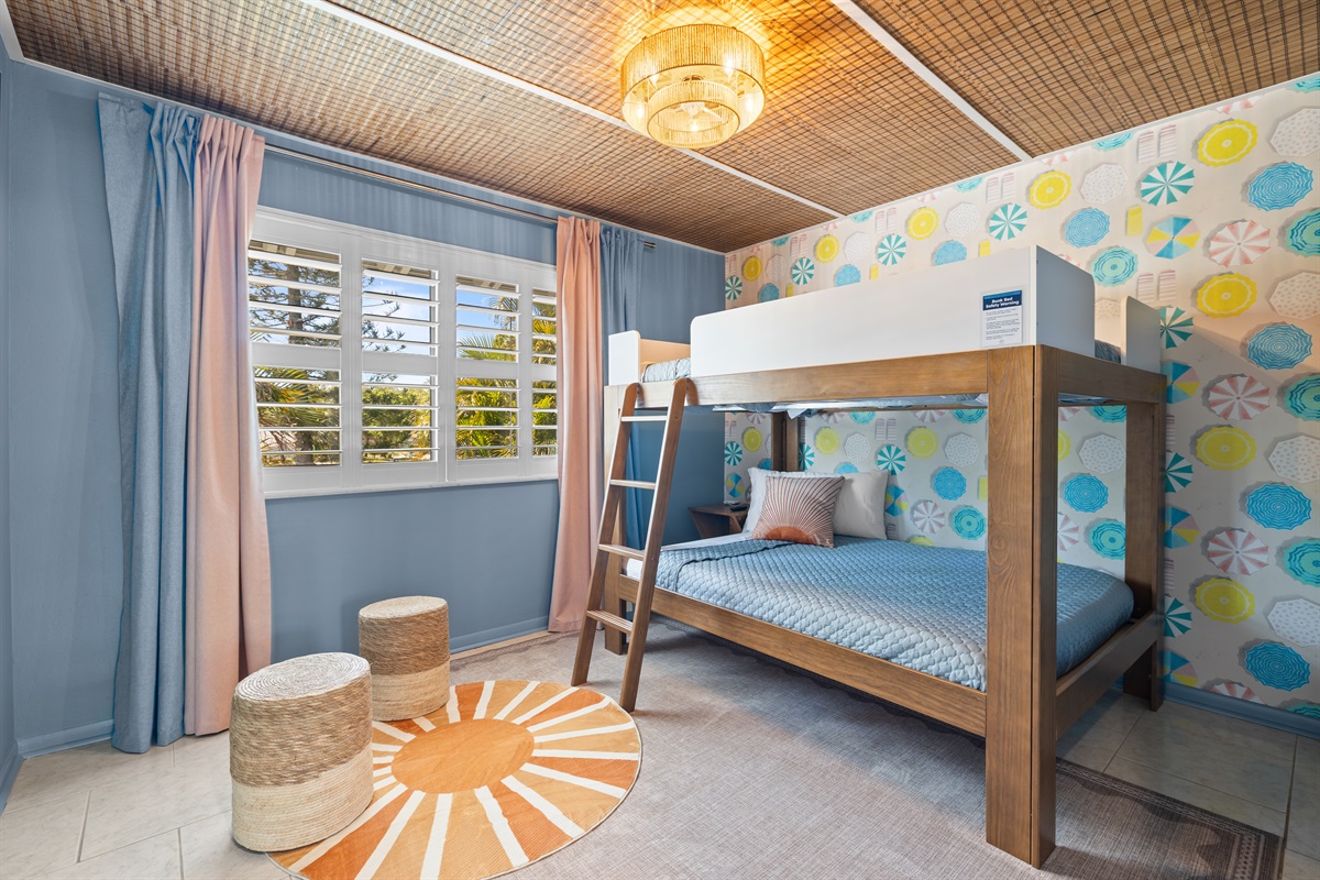 Bedroom 2 - Full over full bunk bed on 2nd floor