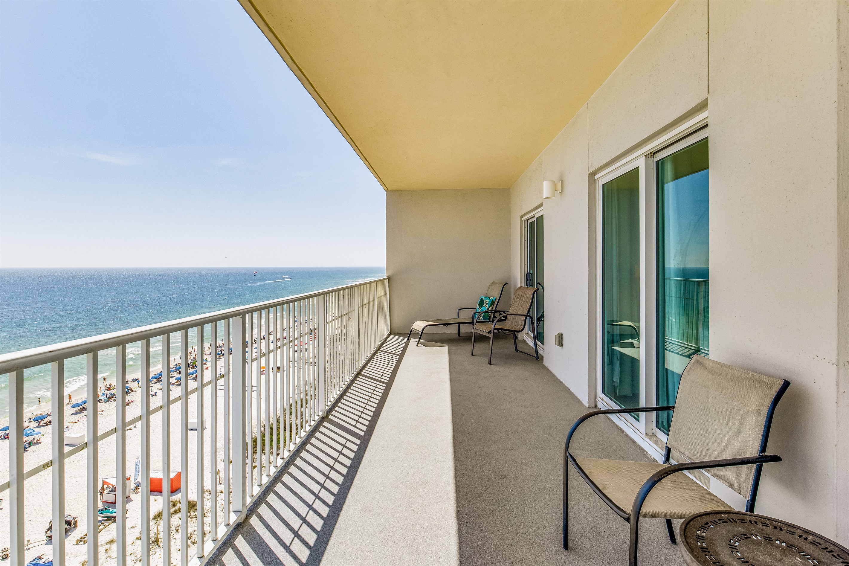 Bedroom Sliders onto Balcony