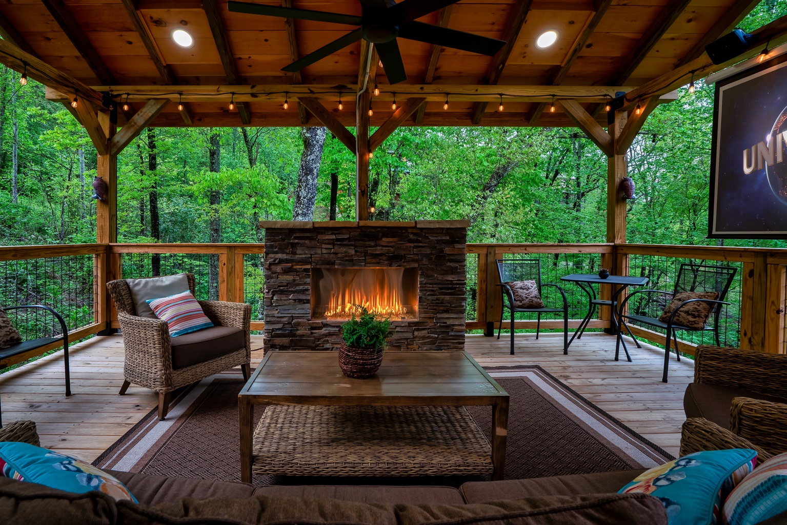 Escape to nature, take in the tree leaves rustling in the breeze, the birds singing. It's simply amazing.
