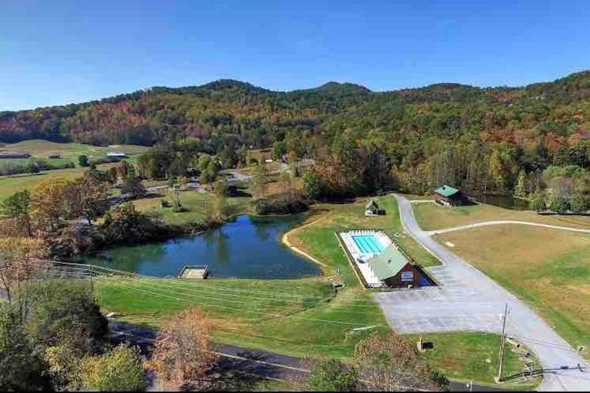 Access to Honeysuckle Meadows.  Fishing and swimming (seasonal)